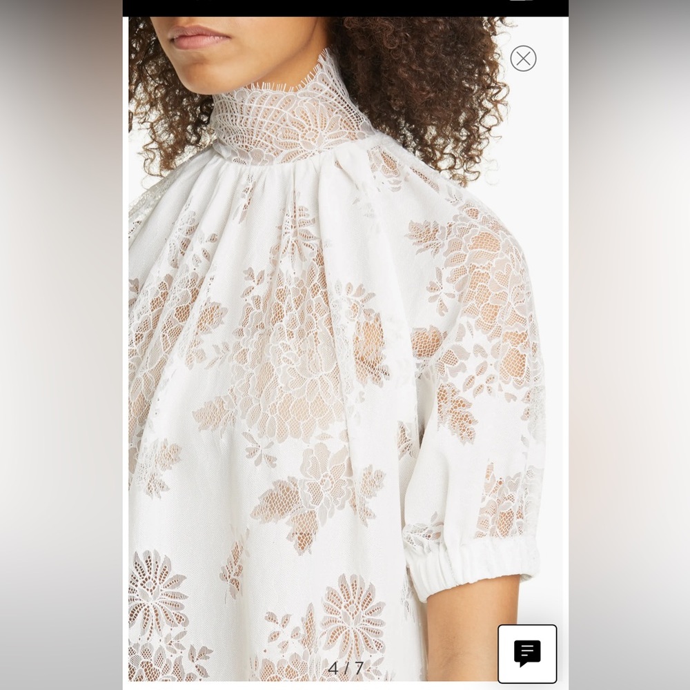 Beaufille Floral Lace Blouse brand new with tag